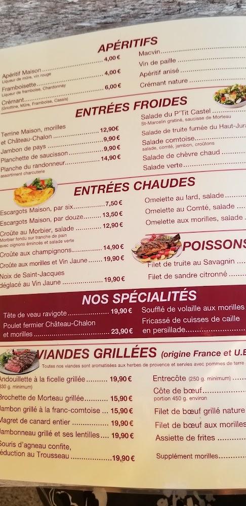 le p'tit castel - Menu Image 4